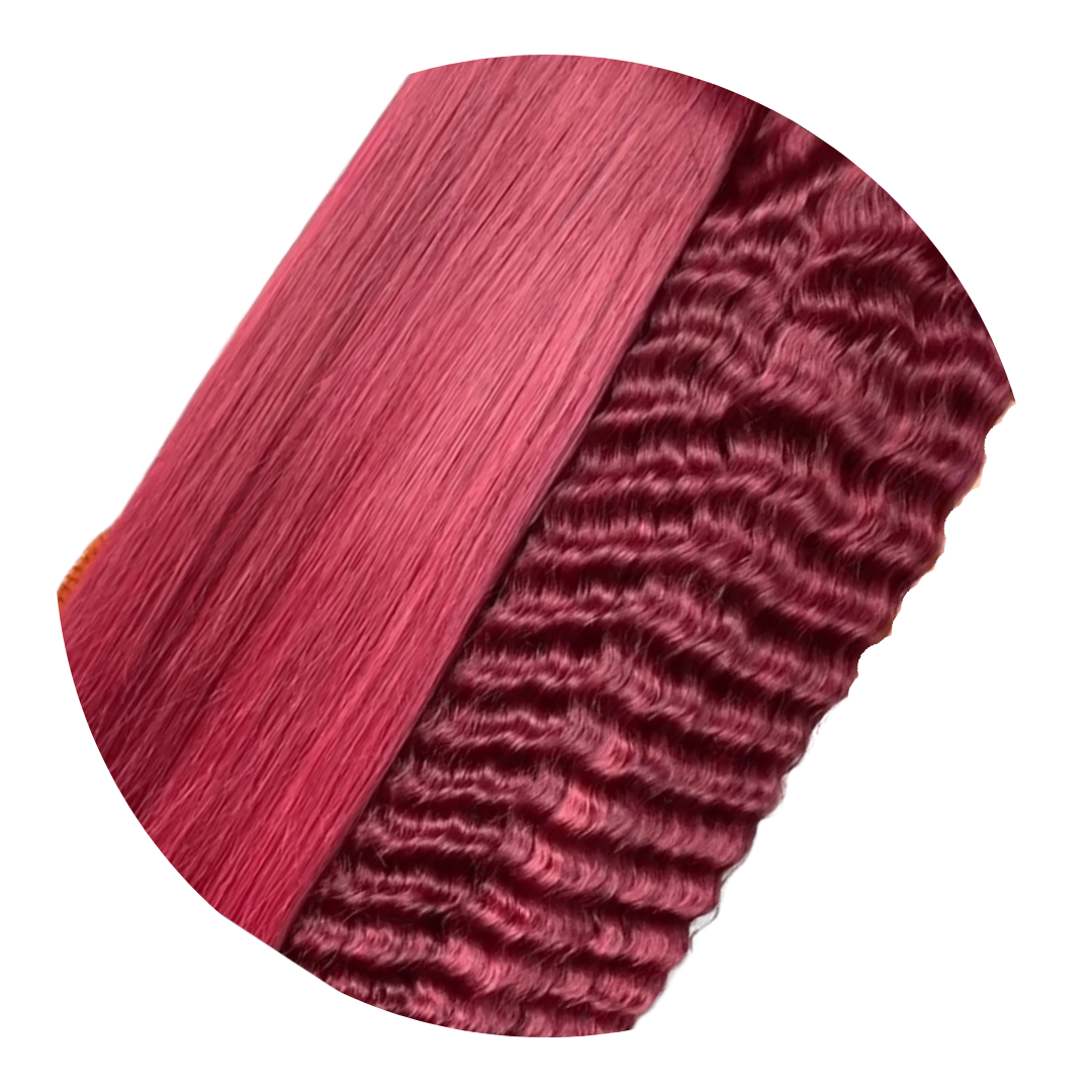 Burgundy Lace Wig